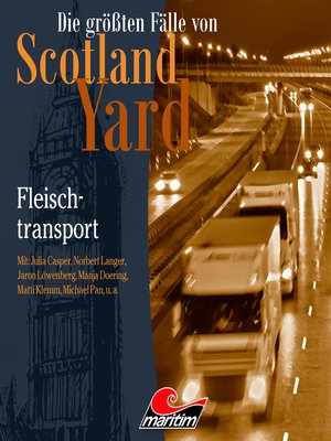cover image of Die größten Fälle von Scotland Yard, Folge 39